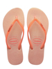 HAVAIANAS SLIM GLITTER IRIDESCENT PEACH