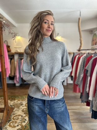 PULL KNITTED GREY SENES