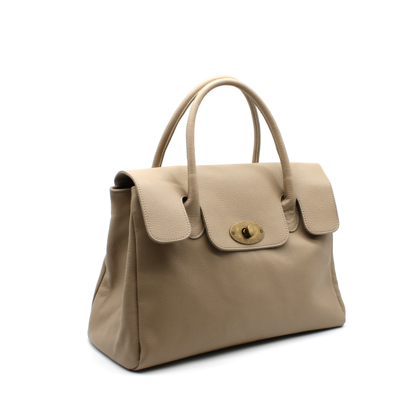 LEATHER BAG KOYTA TAUPE