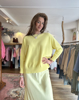 KNITTED SWEATER YELLOW NATACHA