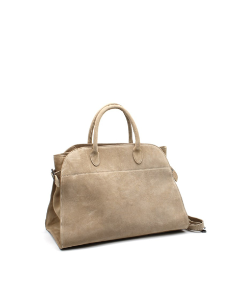 BAG SUEDE BIG BEIGE