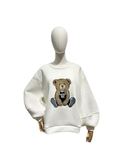  SWEATER BEAR WHITE