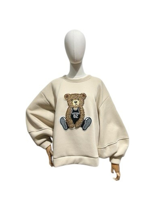 SWEATER BEAR BEIGE