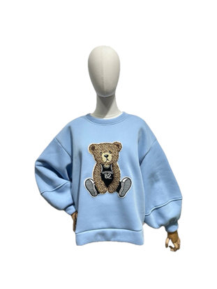 SWEATER BEAR BLUE