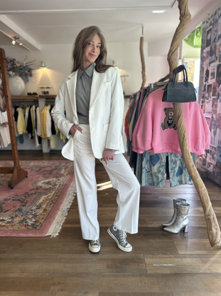 PANT WHITE STRIPED