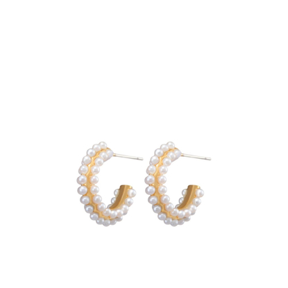 EARRING GOLD PEARL