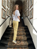 FLARED PANT YELLOW