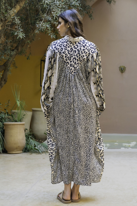 DRESS LEOPARD SNAKE LEOPARD GREY