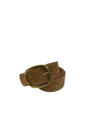 BELT SUEDE CAMEL 