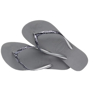 HAVAIANAS SLIM GREY GLITTER CINZ