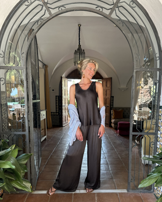PANT SHINY NATASHA BROWN