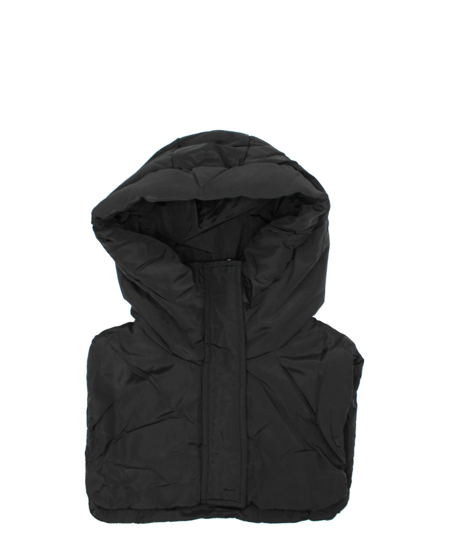 COLLAR WITH CAPUCHON BLACK