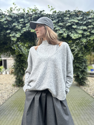 2 PIECE COL SWEATER HELINE